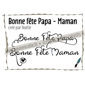 Bonne Fte Papa, Maman