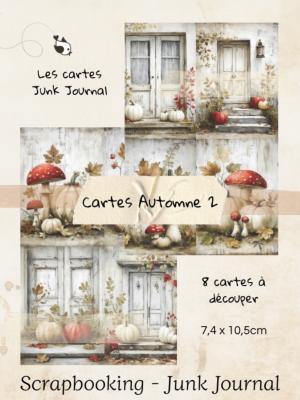 Cartes Junk Journal - Automne 2