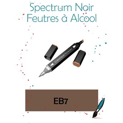 Feutre Spectrum Noir<br>EB7