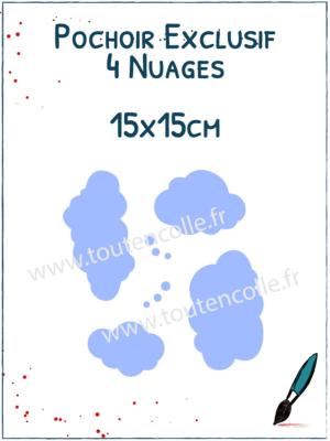 Pochoir Exclusif<br>4 nuages