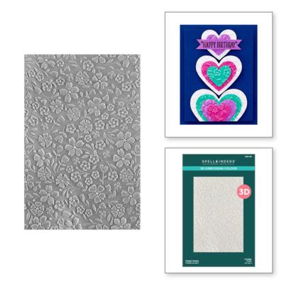 3D embossing folder - Fenzy flowers