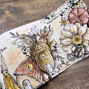 Tampon Floraison des fêtes <br> Storybook