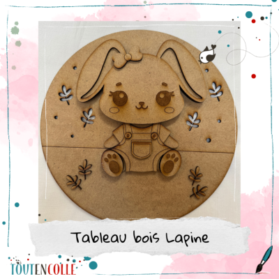 Tabeau Bois Lapine à options