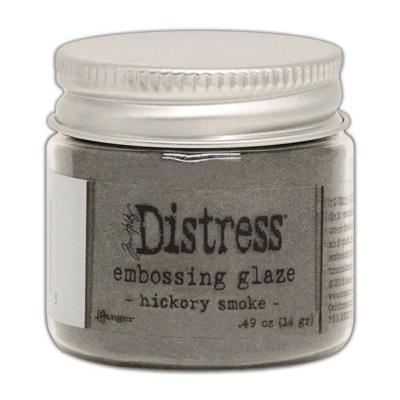 Distress Embossing Glaze Hickory smoke