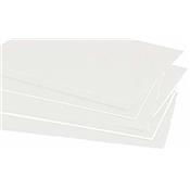10 mount board blancs 1,5mm A4