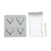 kit moules pendentifs coeurs
