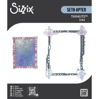 Seth Apter thinlits die - Framed