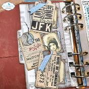 Travel from the past 3 - clear stamp