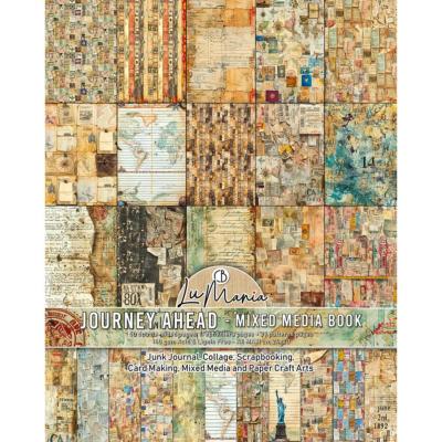 Mixed media Book - LuMania - Journey Ahead A4
