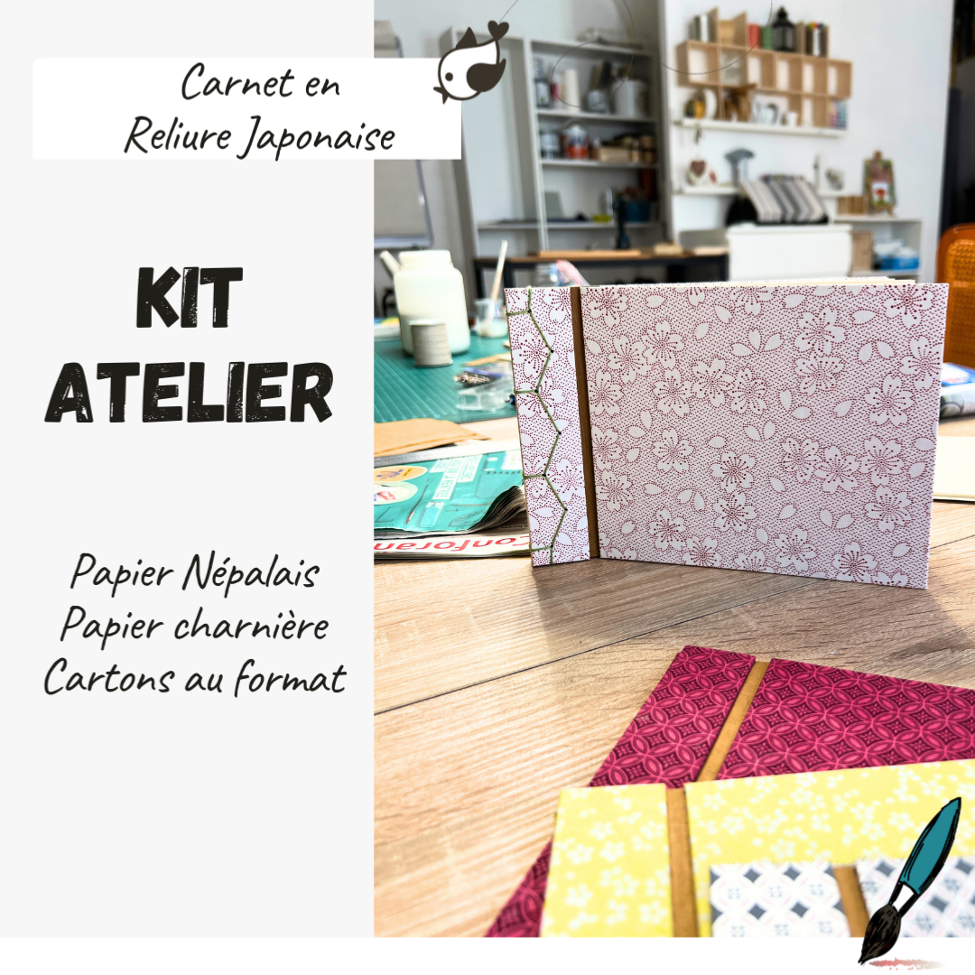 atelier reliure japonnaise chez toutencolle