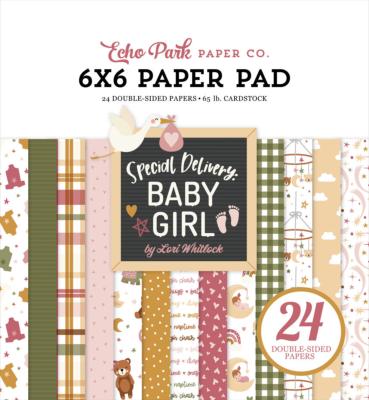 Paper pad Special Delivery Baby Girl