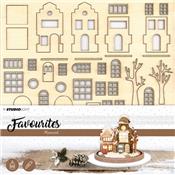 kit en bois prédécoupé petites maisons