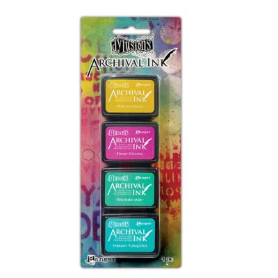 Lot de 4 archival ink - Dylusion - kit 3