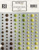 Enamel dots - Hello Spring