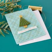 Cutting dies Stitched starry argyle