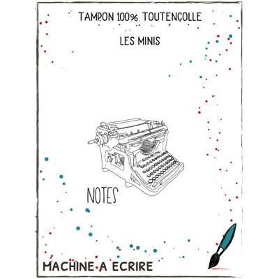 Tampon Machine à écrire