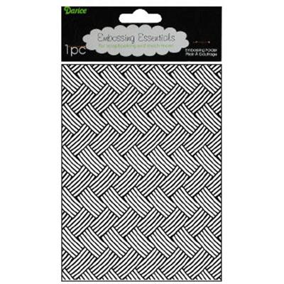 texture tresse de panier, gaufrage Darice