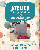 Atelier au Magasin - Reliure japonnaise - avril 26