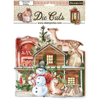 Die cuts - Home for the holidays