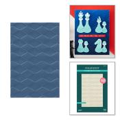 3D embossing folder - Harlequin