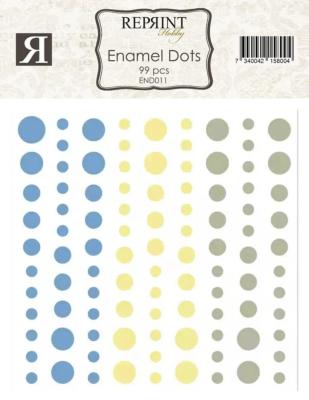 Enamel dots - Summer meadow