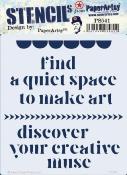 Pochoir 541 by PaperArtsy
