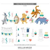 Cutting dies - Classic Pooh - Birthday accessories