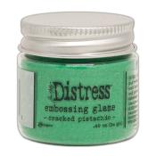Distress Embossing Glaze Cracked pistachio