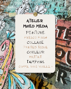 Atelier en ligne - Mixed Media - 21 août 26