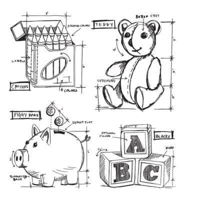 Tampon Chilhood blueprint