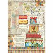 papier de riz : Patchwork Gifts