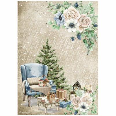 feuille de riz - Cozy winter - Chair