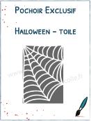 Pochoir Exclusif<br> Halloween Toile