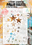 Pochoir Smitten with stars<br>Autour de Mwa