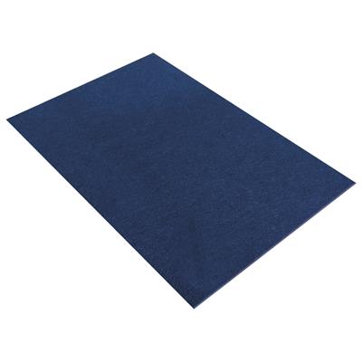 Plaque de feutre 4mm<br>bleu foncé