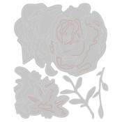 Thinlits Fleurs au pinceau #4
