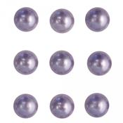 120 demi-perles lilas 3mm