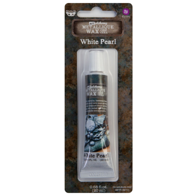 Metallique Wax <br>White pearl