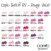 Copic Sketch <br> RV - Rouge Violet