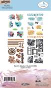 Layers of time rub-ons - Art Journal Specials