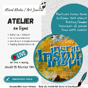 Atelier Mixed Media en ligne - Inspire