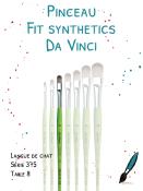 Pinceau FIT Synthétics Langue de chat<br>Série 375 - Taille 8