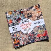 Mixe Media Art Paper - Creepsville Gazette - 20x20