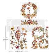 Transferts Décors <br> Dried wildflowers
