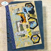 Memory Binder - Bee and flower accent