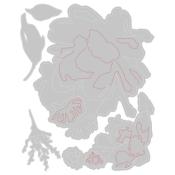 Thinlits Fleurs au pinceau #3