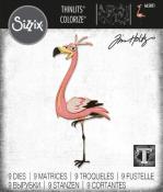 Thinlits Colorize Gladys le flamant rose