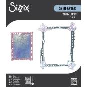 Seth Apter thinlits die - Framed
