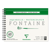 Papier Aquarelle Fontaine Grain Torchon 100% coton