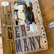 Bold alphabet - clear stamp